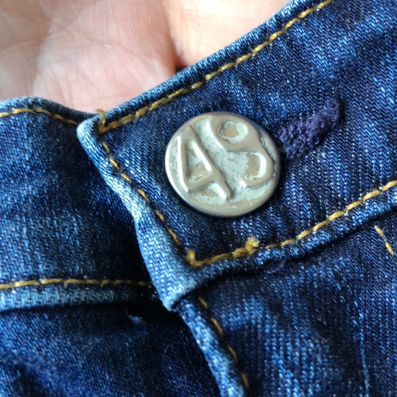 Adriando Goldschmied Distressed Skinny Ankle Jeans - Picture 14 of 14